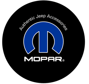 2013 Jeep Wrangler Spare Tire Cover - Cloth - Mopar