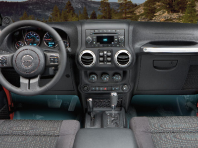 2012 Jeep Wrangler Interior Trim Appliques - 4-Door
