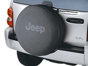 2005 Jeep Wrangler Deluxe Antitheft Spare Tire Cover