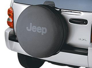 2007 Jeep Wrangler Covers, Spare Tire - Deluxe Anti-Theft