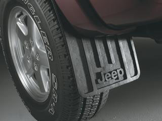 2007 Jeep Wrangler HD Rubber Splash Guards