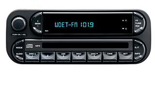 2007 Jeep Wrangler RAH AM/FM CD Player with CD Changer Contr 5161262AB