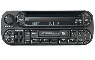 2007 Jeep Wrangler RAZ AM/FM Cassette, CD Player with CD Cha 5064042AD