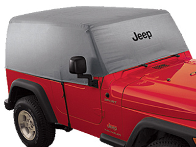 2011 Jeep Wrangler Vehicle Cab Cover - Silver Heat Reflective
