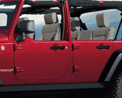 2010 Jeep Wrangler Half Doors - Rear