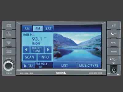 2011 Jeep Wrangler AM/FM Navigation with CD, DVD, MP3, HDD, and 6.5 inch Touch Screen (RHB)