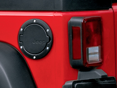 2011 Jeep Wrangler Fuel Filler Door - Black 82210609AB