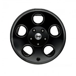 2012 Jeep Wrangler 17 inch - Aluminum Wheel - 5-Hole Black P5155978
