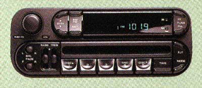 2004 Jeep Wrangler RBK AM/FM Stereo Radio w/CD Player, Equal 5161261AB