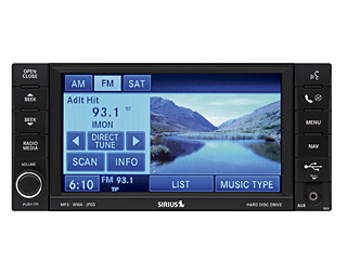 2008 Jeep Commander AM/FM/Sat CD/DVD/MP3 w/Nav and HD drive (RER), uconnect GPS