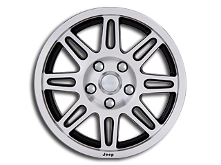 2010 Jeep Commander 17in x 7.5in Cast Aluminum Wheel - Machin 82210862