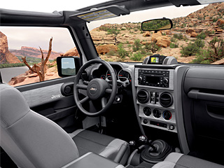 2009 Jeep Wrangler Interior Trim Appliques