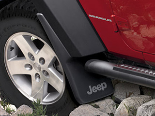 2011 Jeep Wrangler Deluxe Molded Splash Guards