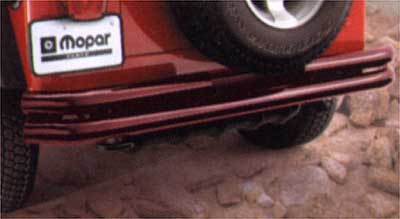 2001 Jeep Wrangler Tubular Bumpers
