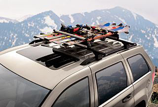 2009 Jeep Commander Ski and Snowboard - Roof-Mount