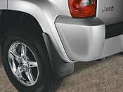 2007 Jeep Liberty Deluxe Molded Splash Guards