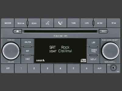 2010 Jeep Liberty AM/FM CD Player (RES)