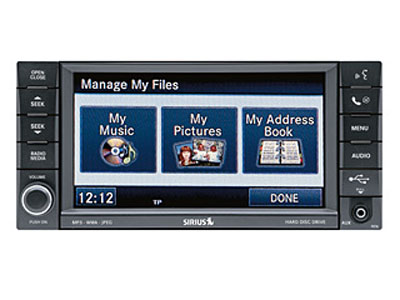 2010 Jeep Commander AM/FM/Satellite CD/DVD/MP3 Player with H 5064758Ac