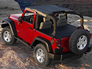 2008 Jeep Wrangler Sun Bonnets